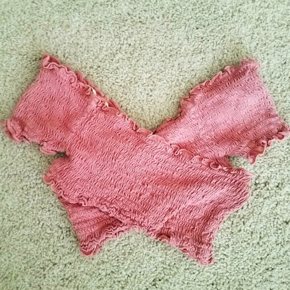Pink Crop Top